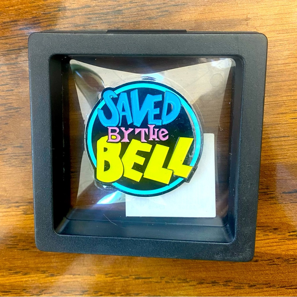 saved by the bell enamel pin